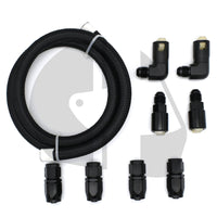 IBR FLX6AN - Universal 6AN Flex Fuel Line Kit