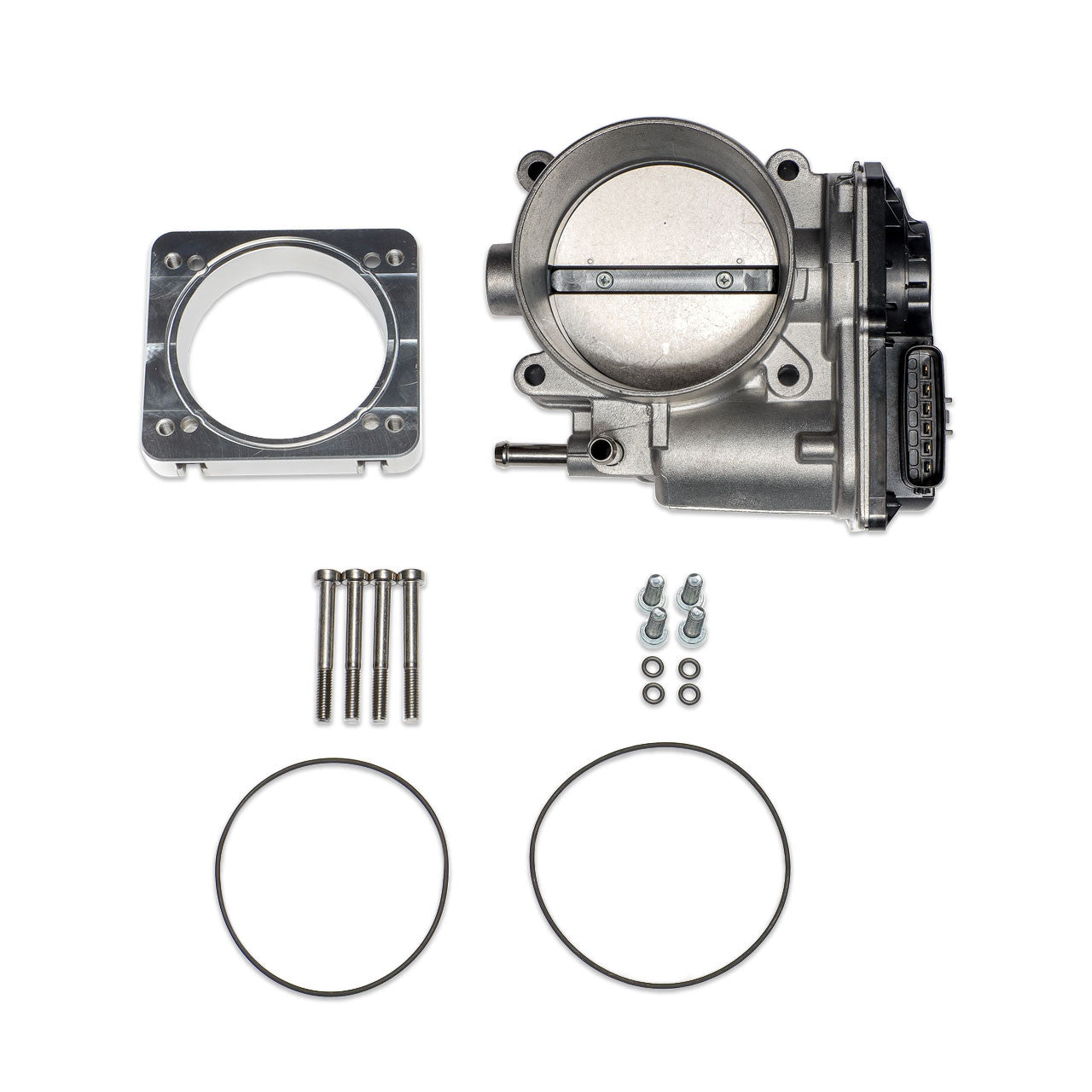 IAG Big Bore 76mm Throttle Body w/ Electronics & Adapter Package for Subaru STI