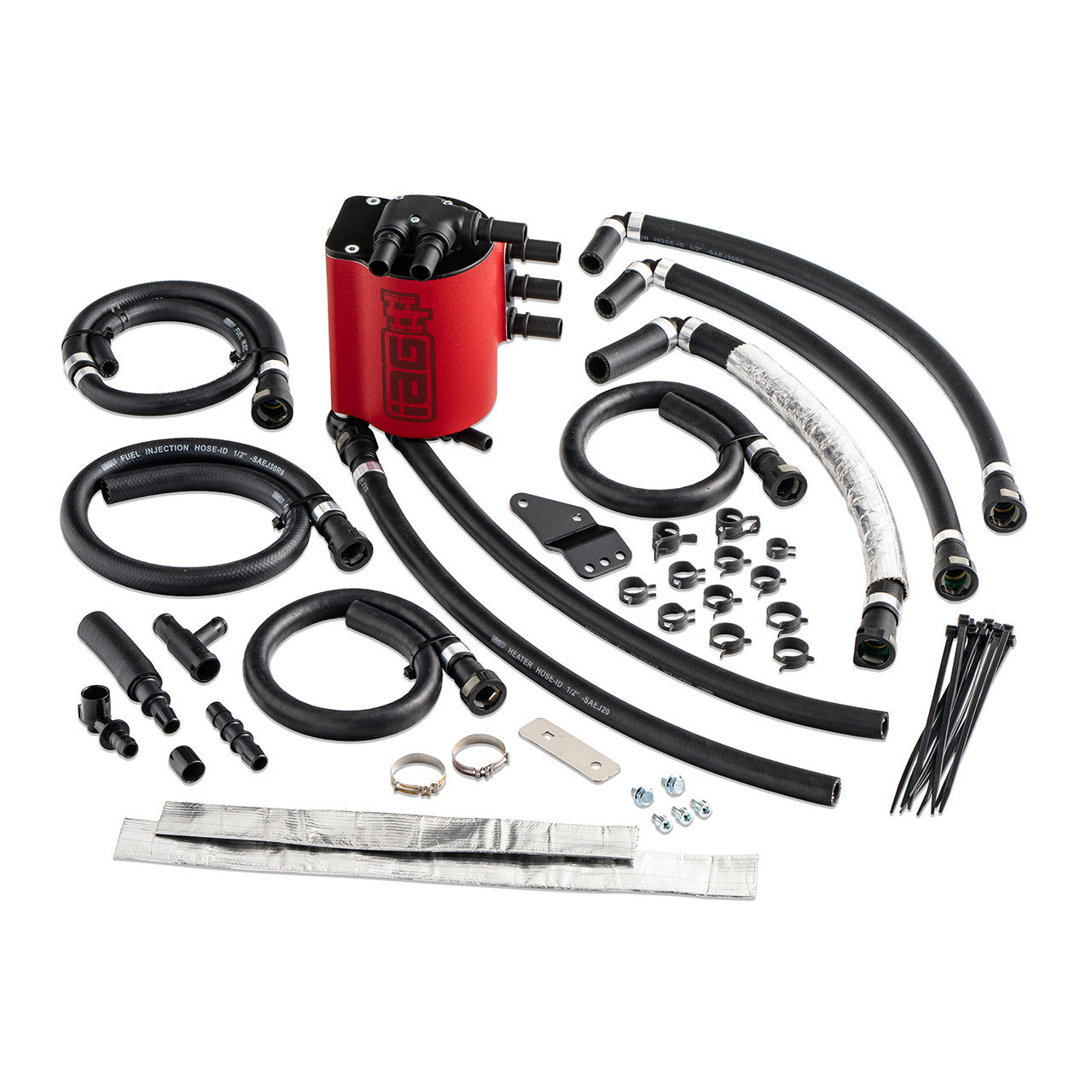 IAG Air / Oil Separator (AOS) For 2008-14 Subaru Impreza WRX & 2008-21 STI