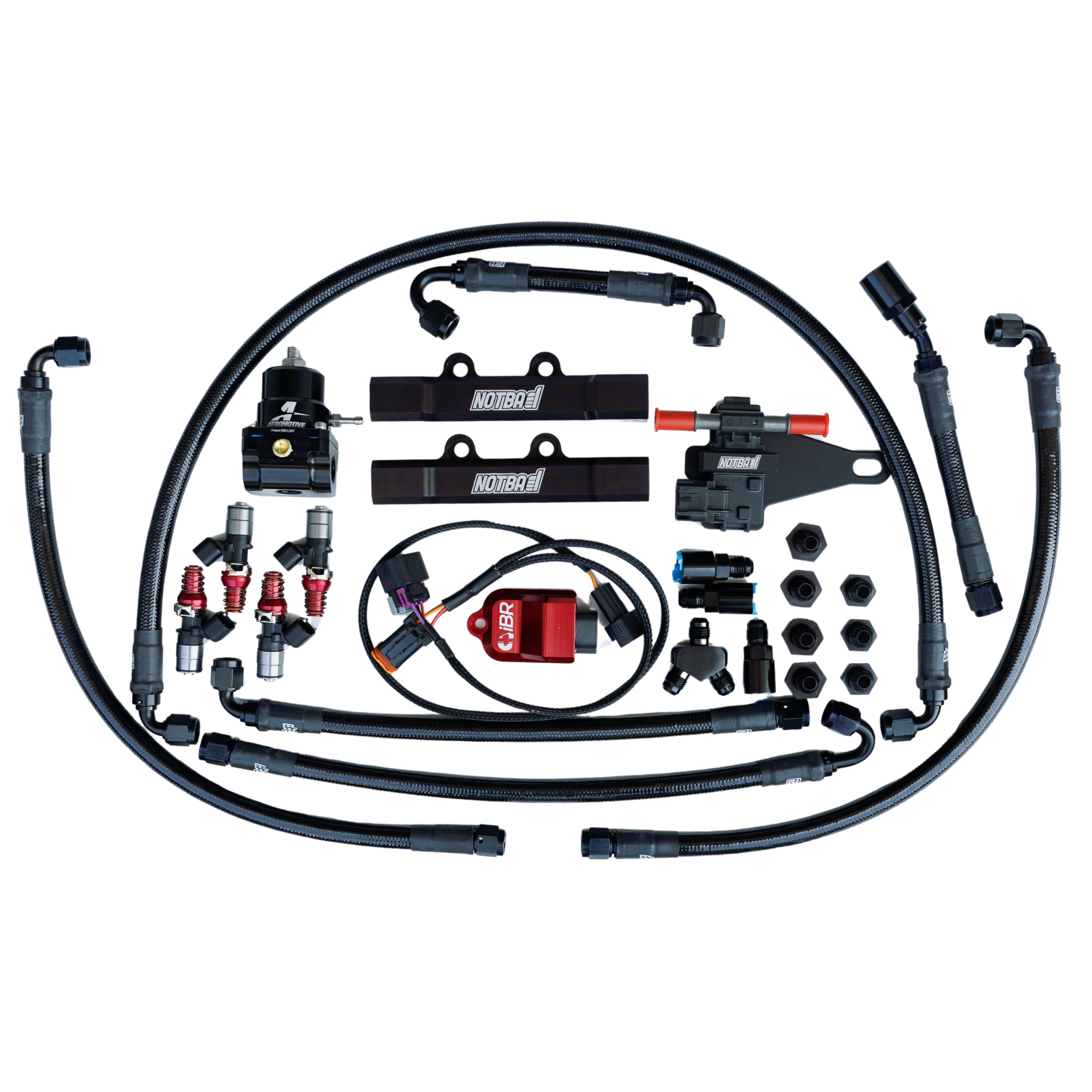 Not Bad Motorsport Flex Fuel Complete Engine Bay Fuel System 02-14 WRX & 04-21 STI