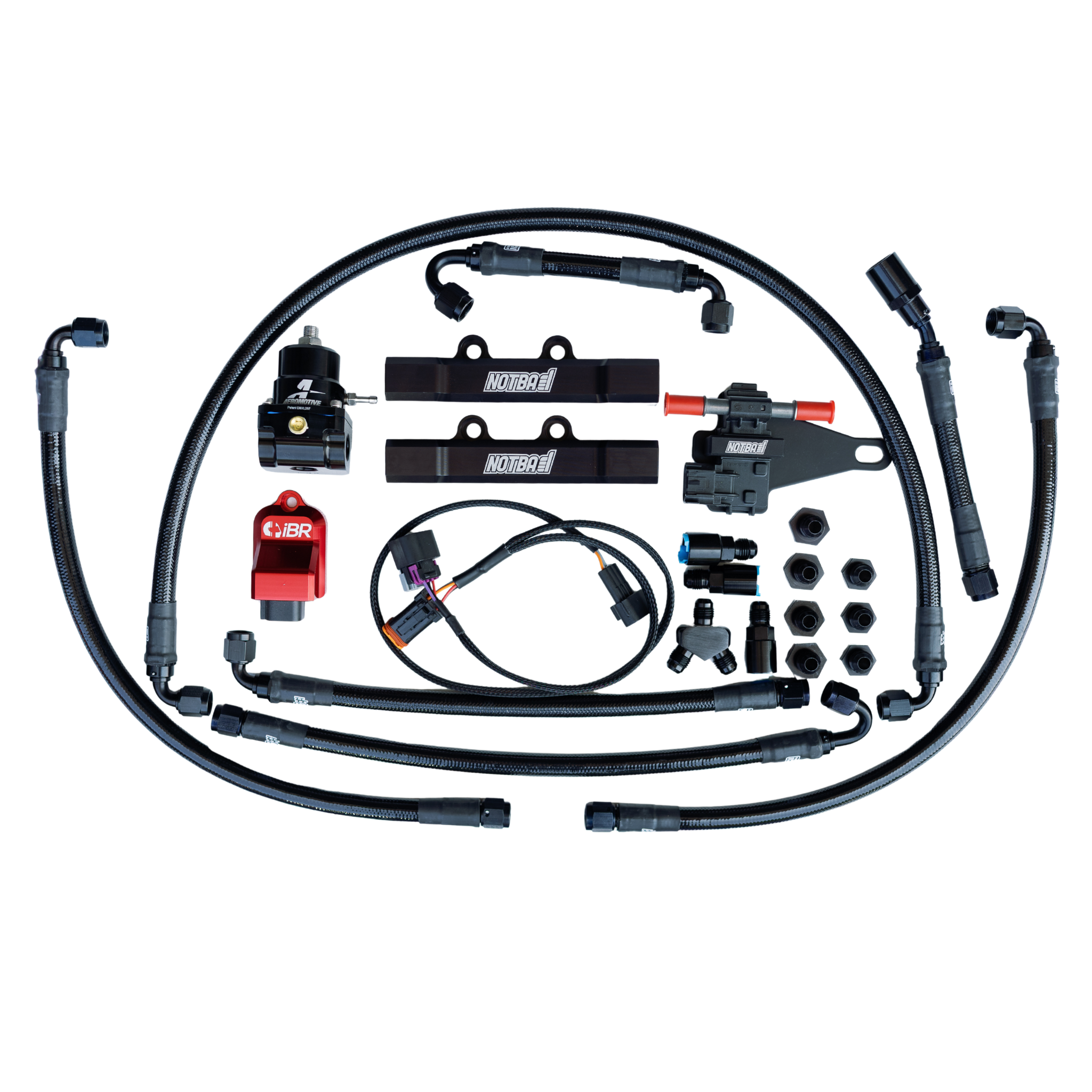 Not Bad Motorsport Flex Fuel Complete Engine Bay Fuel System 02-14 WRX & 04-21 STI