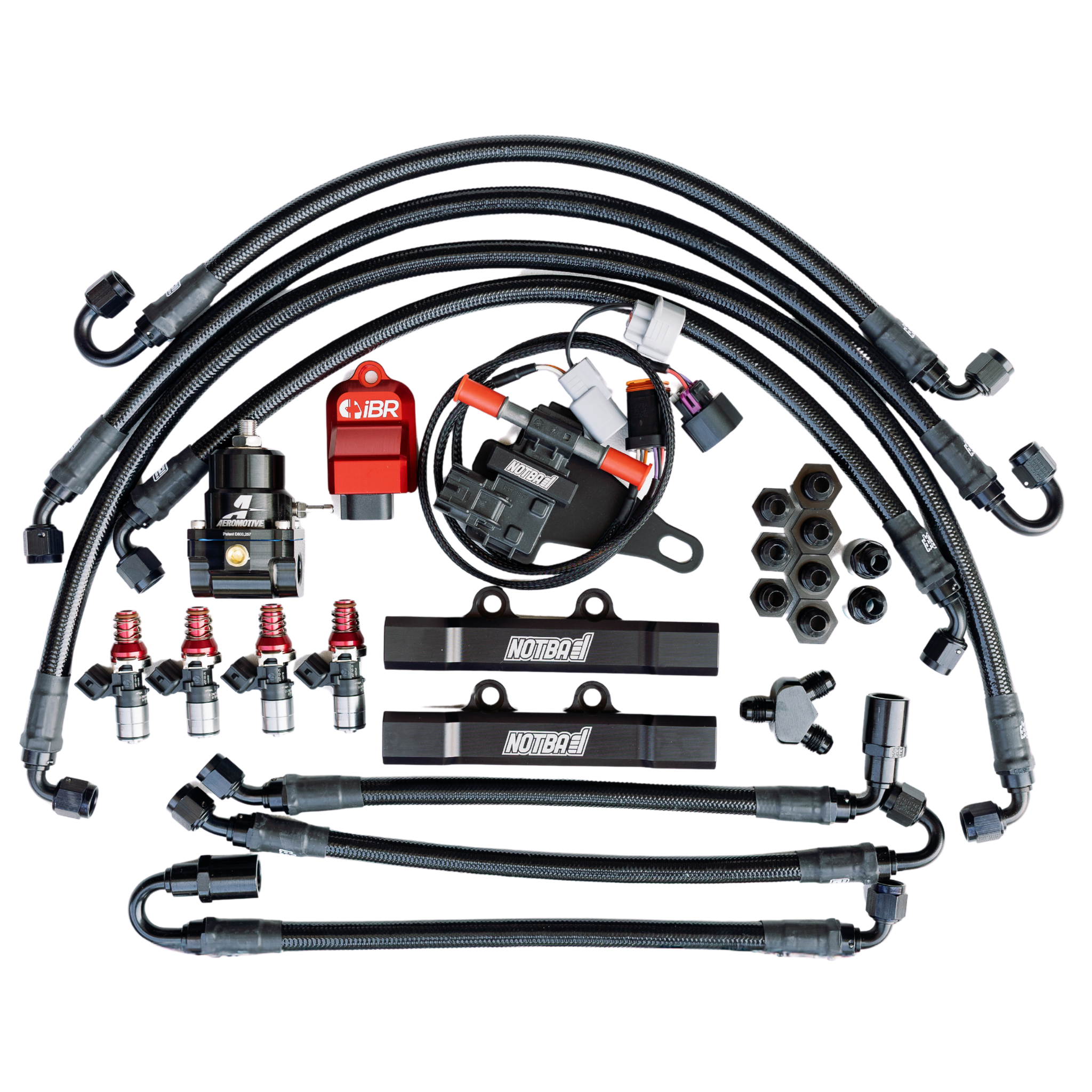 Not Bad Motorsport Flex Fuel Complete Engine Bay Fuel System 02-14 WRX & 04-21 STI