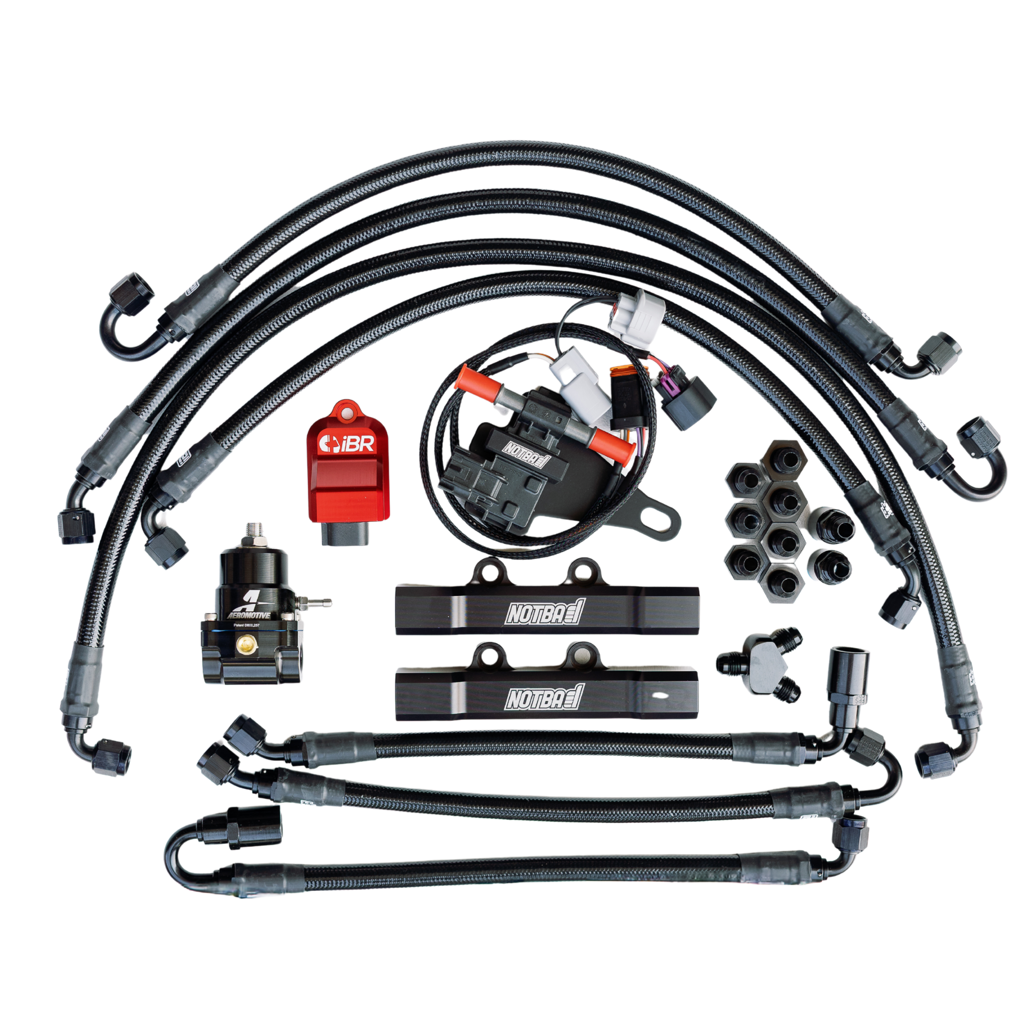 Not Bad Motorsport Flex Fuel Complete Engine Bay Fuel System 02-14 WRX & 04-21 STI