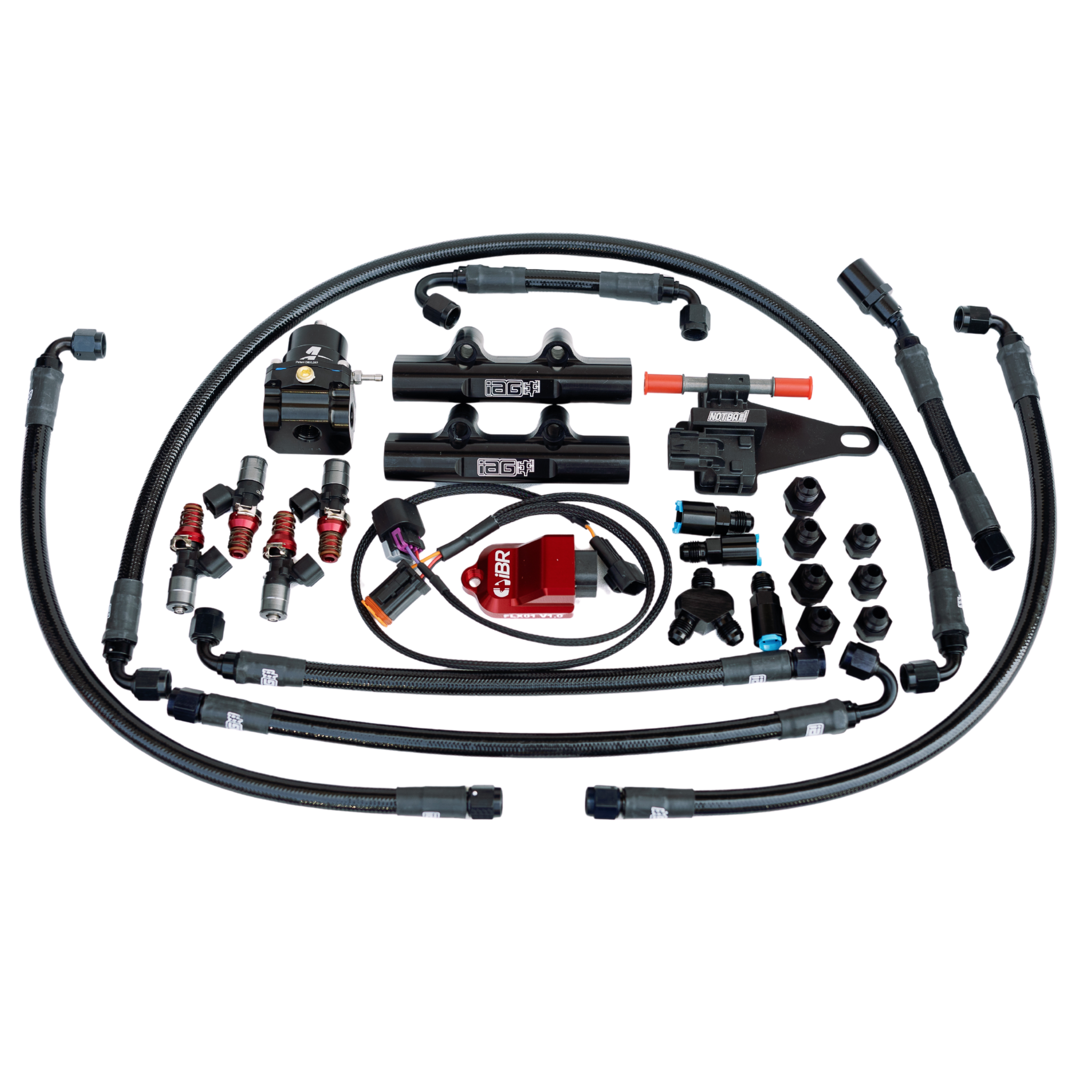 Not Bad Motorsport Flex Fuel Complete Engine Bay Fuel System 02-14 WRX & 04-21 STI