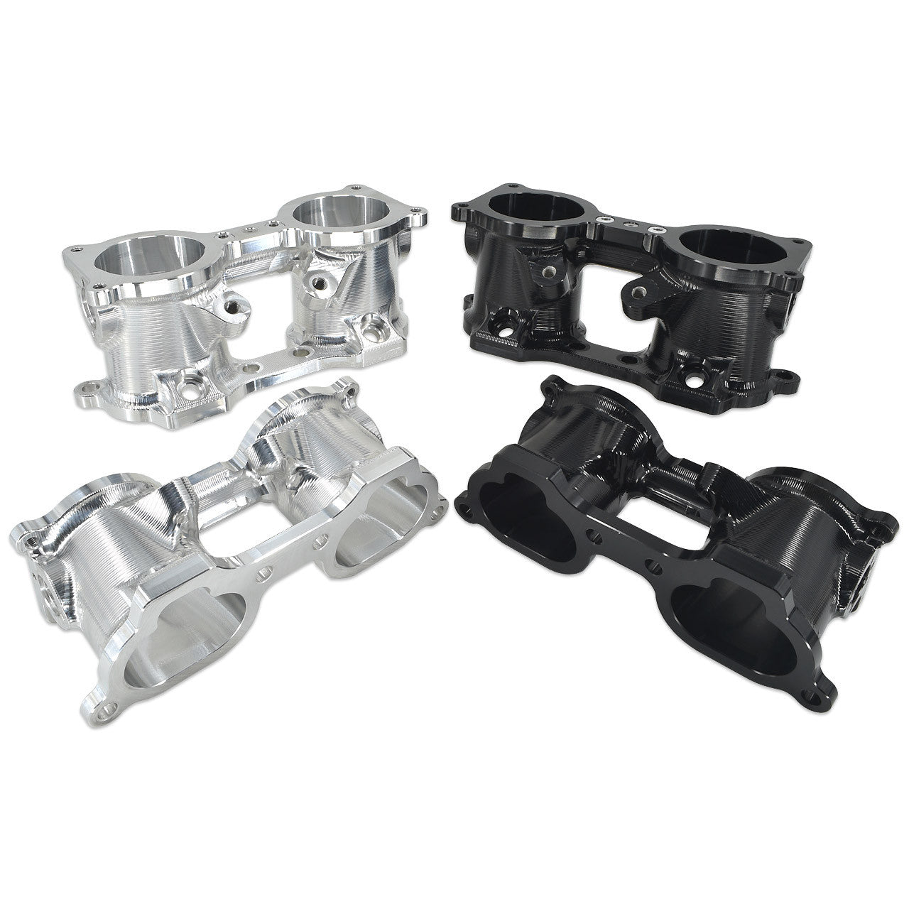 IAG V3 Top Feed TGV Housings with Butterfly Pass Thru (06-14 WRX, 07+ STI, 07-12 LGT, 09-13 FXT)